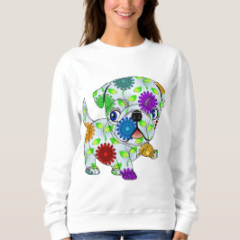 Kulör mopsvalp - t-shirt