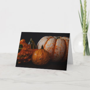 Kulor och pumpkort för helgdag helgkort