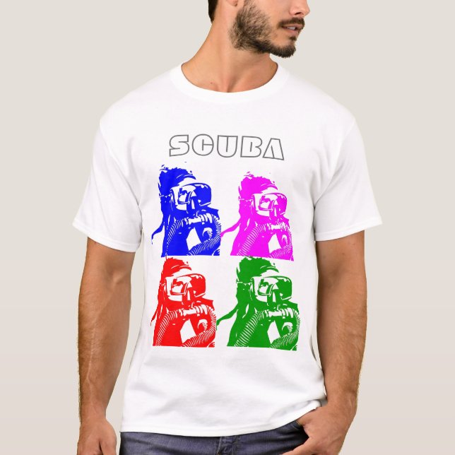 Kulör Scuba Tee Shirt (Framsida)
