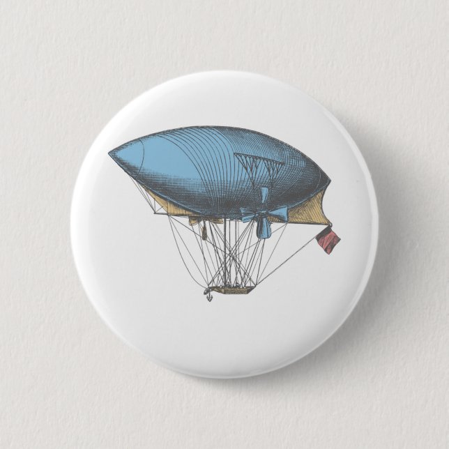 Kulör vintageAirship Knapp (Framsida)