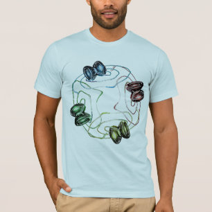 Kulöra yo-yos tänder tee