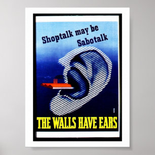 Kulorna har Öron Poster