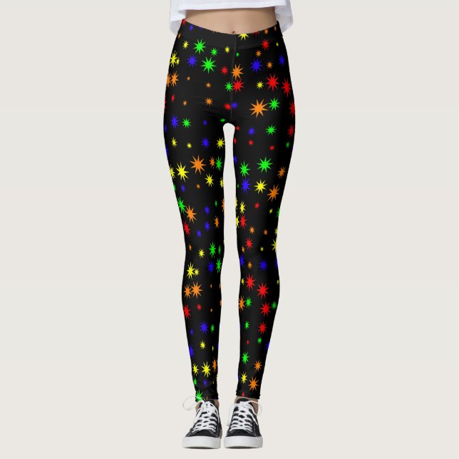 kulstjärnor leggings (Framsida)