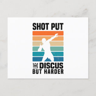 Kulstötning Idrott   Kulstötare Roliga Citat Gåvor Vykort