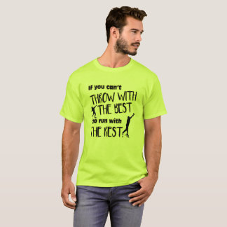 Kulstötningkast med Bäst manar skjorta Tee Shirt