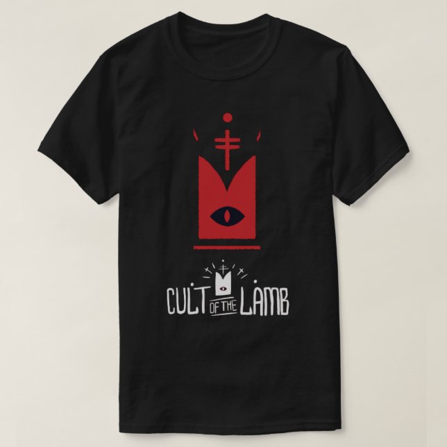 Kult av lammet t shirt (Design framsida)