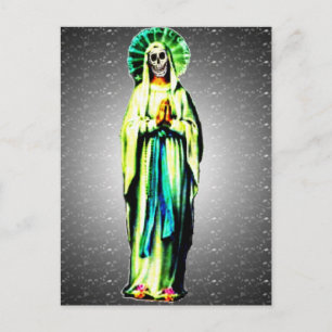 Kult av Santa Muerte Helg Vykort