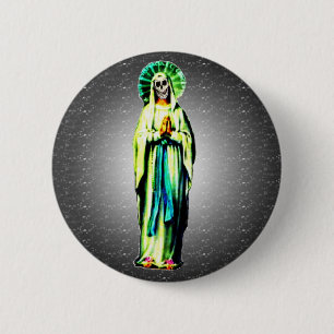 Kult av Santa Muerte Knapp