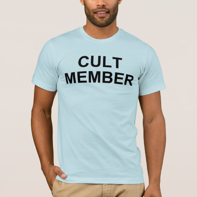 Kultmedlemskjorta Tee Shirt (Framsida)