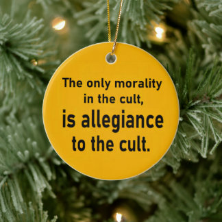 Kultmoral Julgransprydnad Keramik