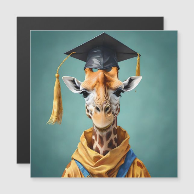 Kultur: en Giraffes Studenten-dag. (Fram/baksida)