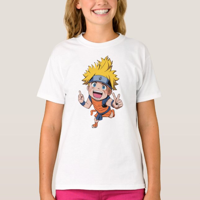 Kultur pockar lustig animering Thirt-kultur popup- T Shirt (Framsida)