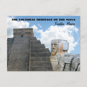 Kulturarvet i Maya, Yucatán/Mexiko Vykort