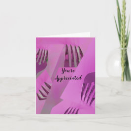 Kulturavkänningskort Tack Kort