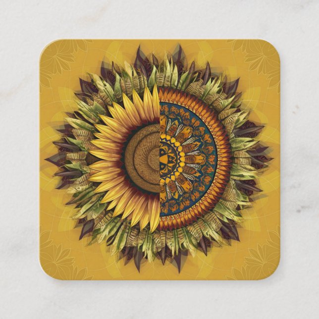 Kulturblommor: Interwoven Beauty Rabattkort (Framsida)