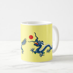 Kulturdesign för den perifera blå draken i Asien, Kaffemugg
