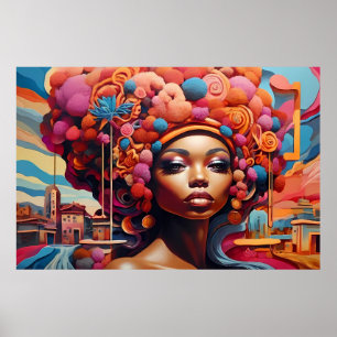 Kulturdrömmar: en vibrant framtid poster
