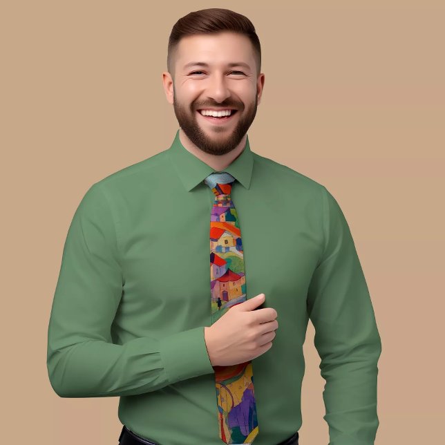 Kulturell Kaleidoskop Tie Slips (Skapare uppladdad)