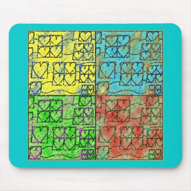 kulturell mångfald musmatta (Framsidan)