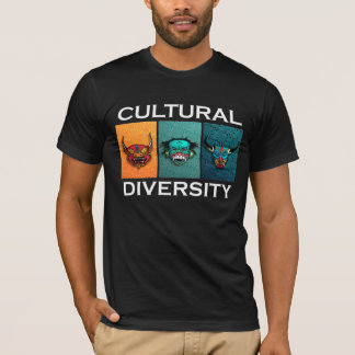 Kulturell mångfald t-shirt