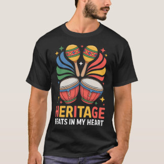 Kulturella Trumslag Ekar I Mitt Hjärta T Shirt