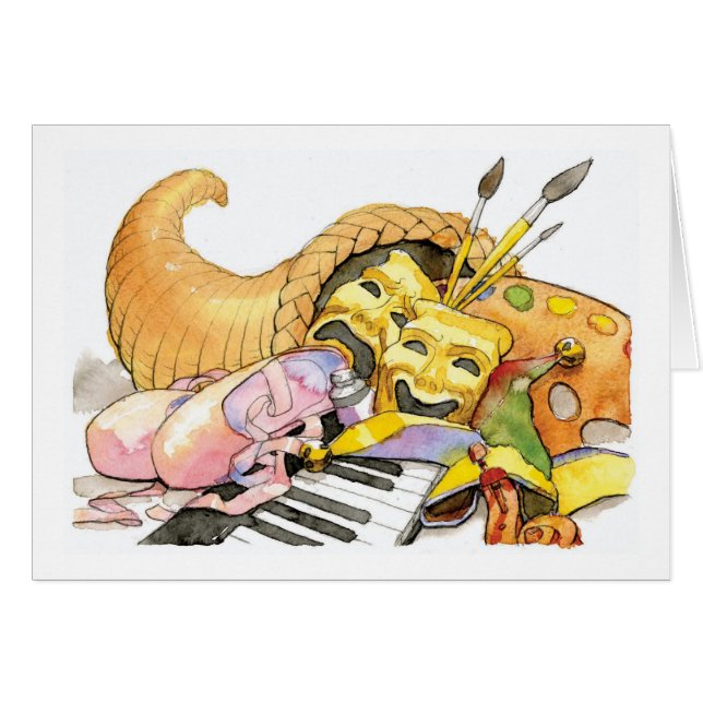 Kulturellt kort för konster II (Framsidan Horizontal)