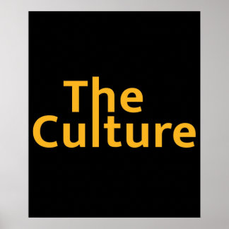 Kulturen är fortfarande M Banker ScFi Speciell oms Poster