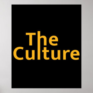 Kulturen Iain M Banker ScFi Speciell cirkus Poster