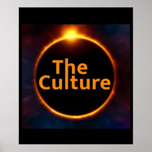 Kulturen Iain M Banker ScFi Total Eclipse Poster