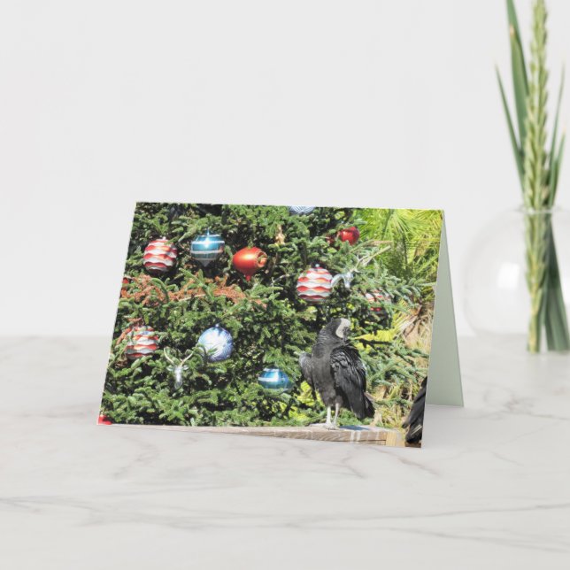 Kulturens hälsningskort Julgran Helgkort (Framsida)