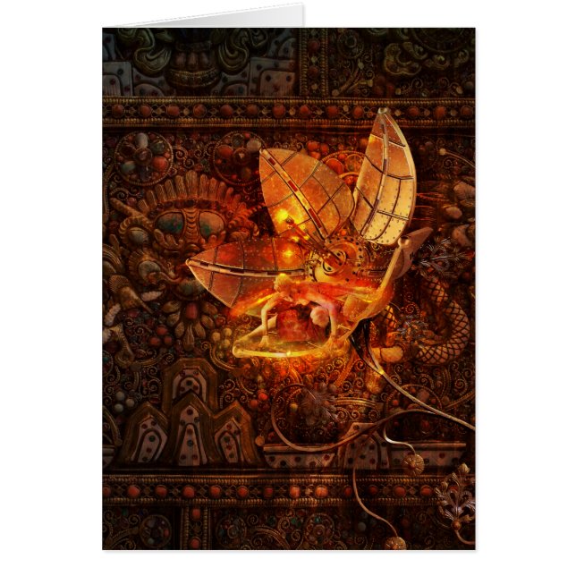 Kulturföremålkrypkort Hälsningskort (Framsidan)