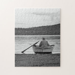 Kulturfoto för coola av den egeiska fiskaren pussel