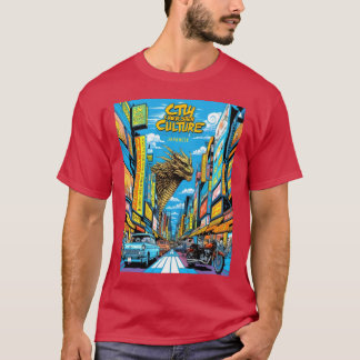 Kulturhuvudstad: Japanska gator och städer T Shirt