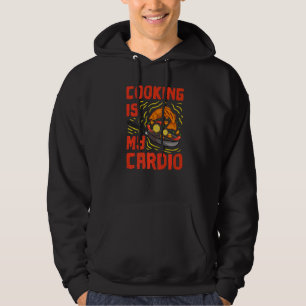 Kulturkonst Cooking Kitchen Chef Cook Knivar Food Hoodie