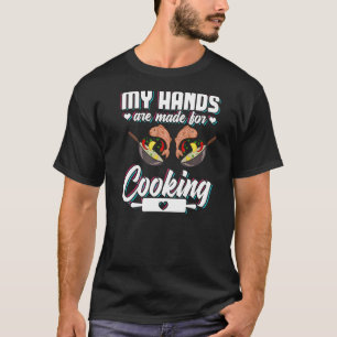 Kulturkonst Cooking Kitchen Chef Cook Knivar Food T Shirt