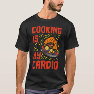Kulturkonst Cooking Kitchen Chef Cook Knivar Food T Shirt