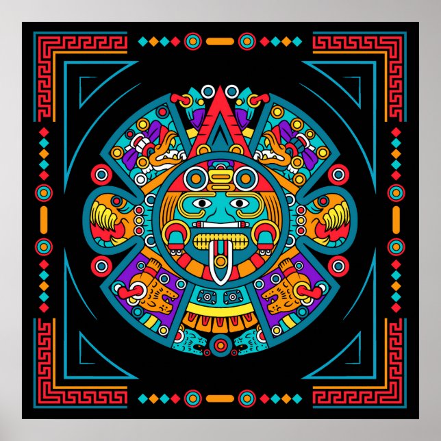 Kulturkonst i Mexiko Poster (Framsidan)