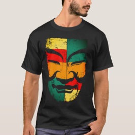 Kulturmaskdesign Tee - Vintage Distress-utseende