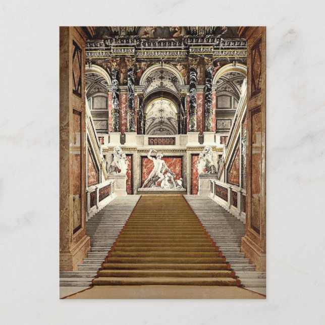 Kulturmuseet, trapphuset, Wien, Austro- Vykort (Framsida)