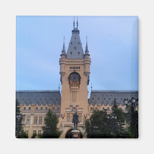 Kulturpalatset i Iasi Magnet (Framsidan)