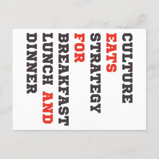 Kulturstrategi för frukost, lunch och annat vykort