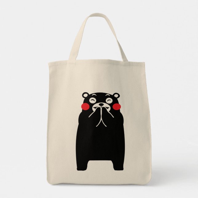 Kumamon Shopping Tote Tygkasse (Baksida)