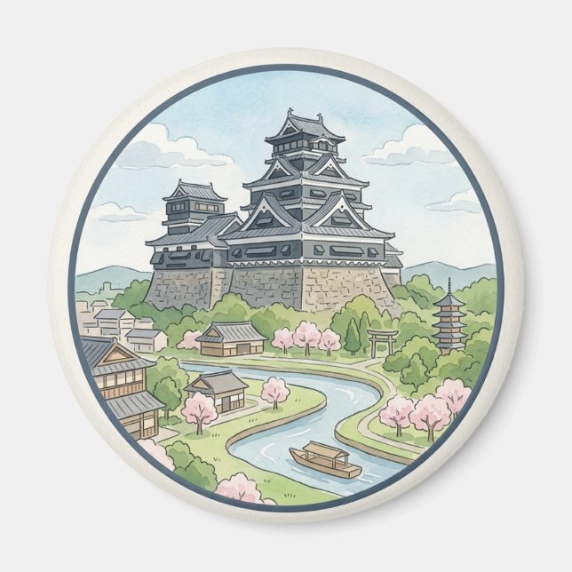 Kumamoto magnet (Framsidan)