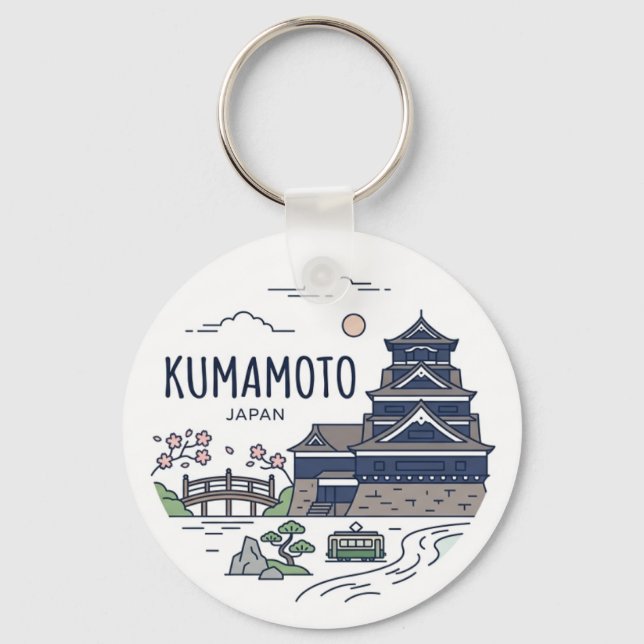 Kumamoto Nyckelring (Framsida)