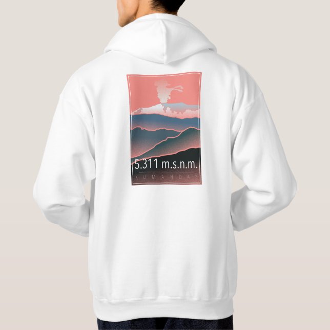 Kumanday Mountain, Colombia Hoodie (Baksida)
