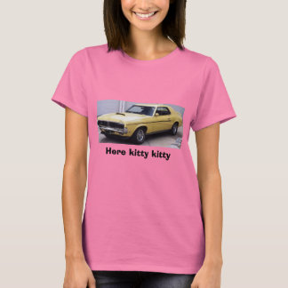 Kumar, här kattunge kattunge t shirt