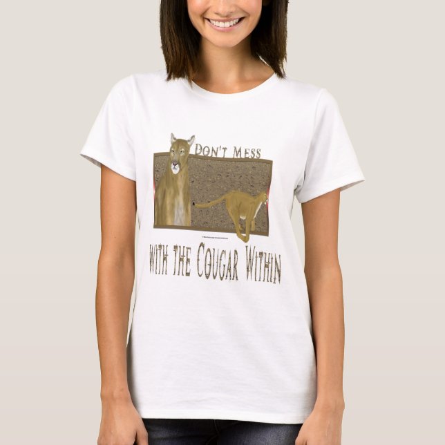Kumar inom Dam Skörd överst Tee Shirt (Framsida)