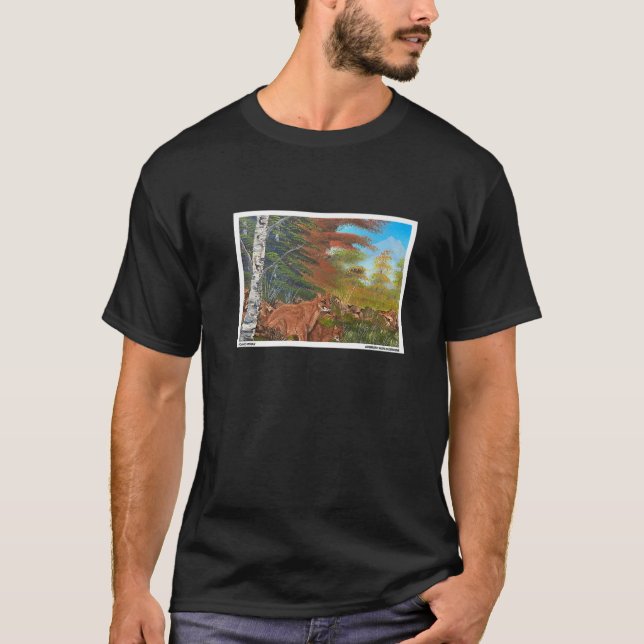 Kumar Lejon från världens bergsdjur T Shirt (Framsida)