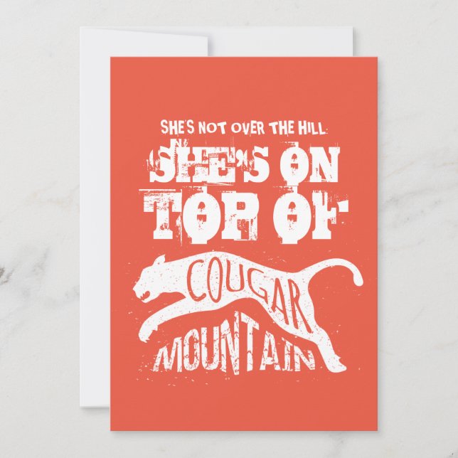 Kumarinbjudan 50 dagar över Backe Inbjudningar (Framsida)