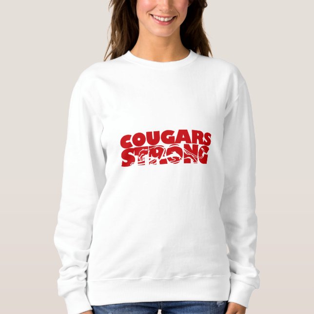 Kumgars för kvinnor Strong Sweatshirt T Shirt (Framsida)